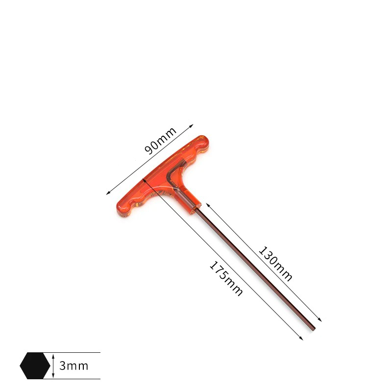 T Handle Allen Keys Metric (Set + 2mm 2.5mm 3mm 4mm 5mm 6mm 8mm 10mm)