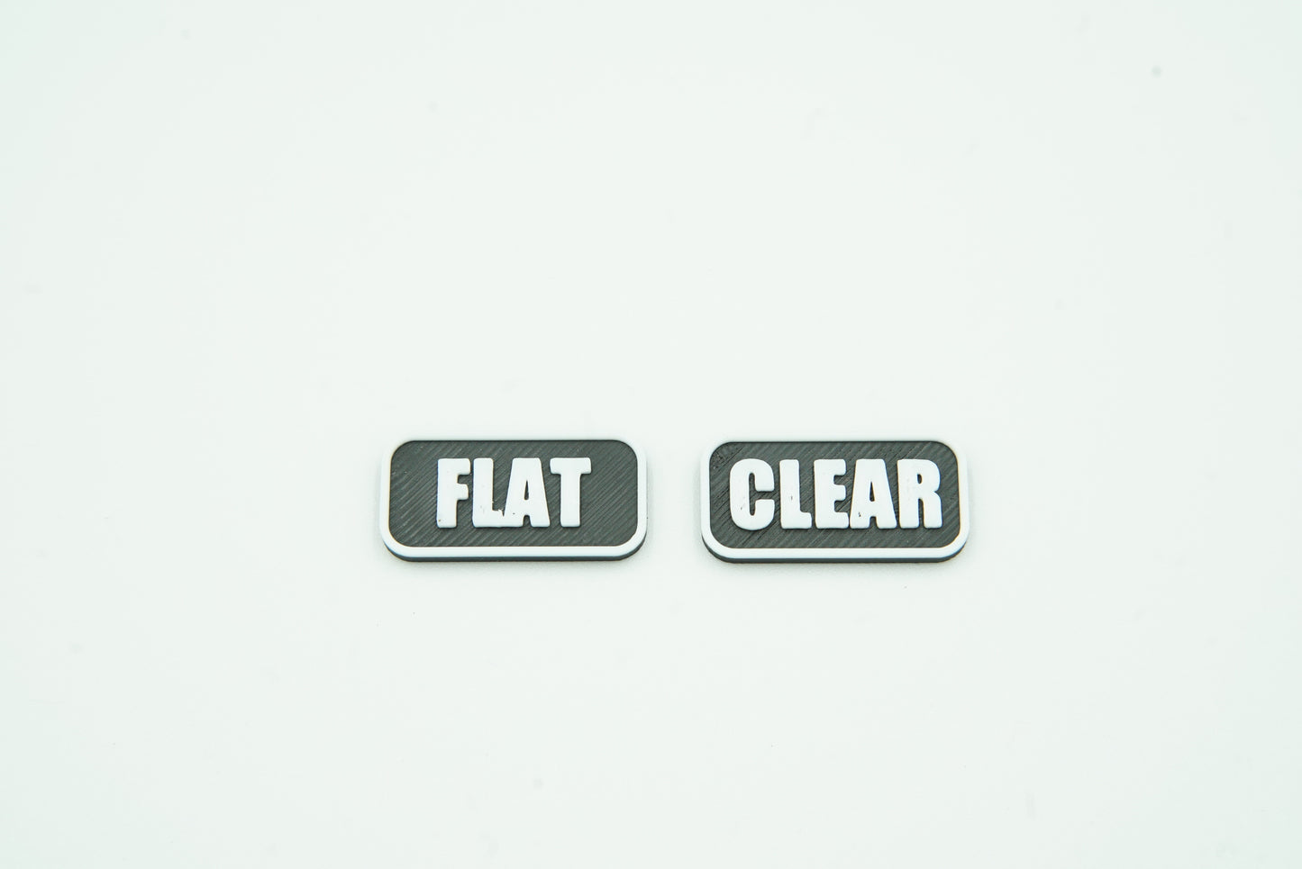 Clear and Optical Flat Tags