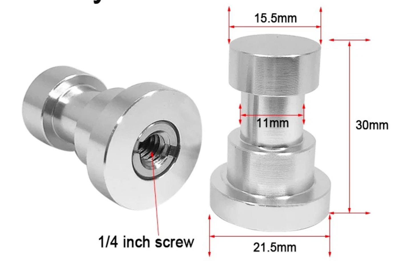 Photography Thread Adapter - Various Sizes