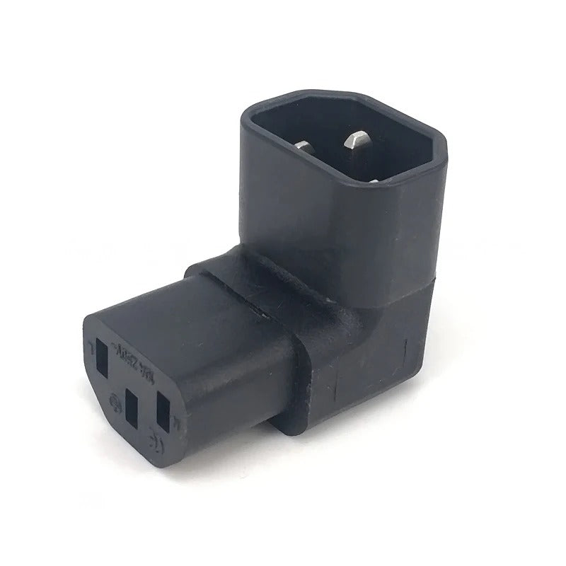 Power 3pin Male to Female Angle Adapters