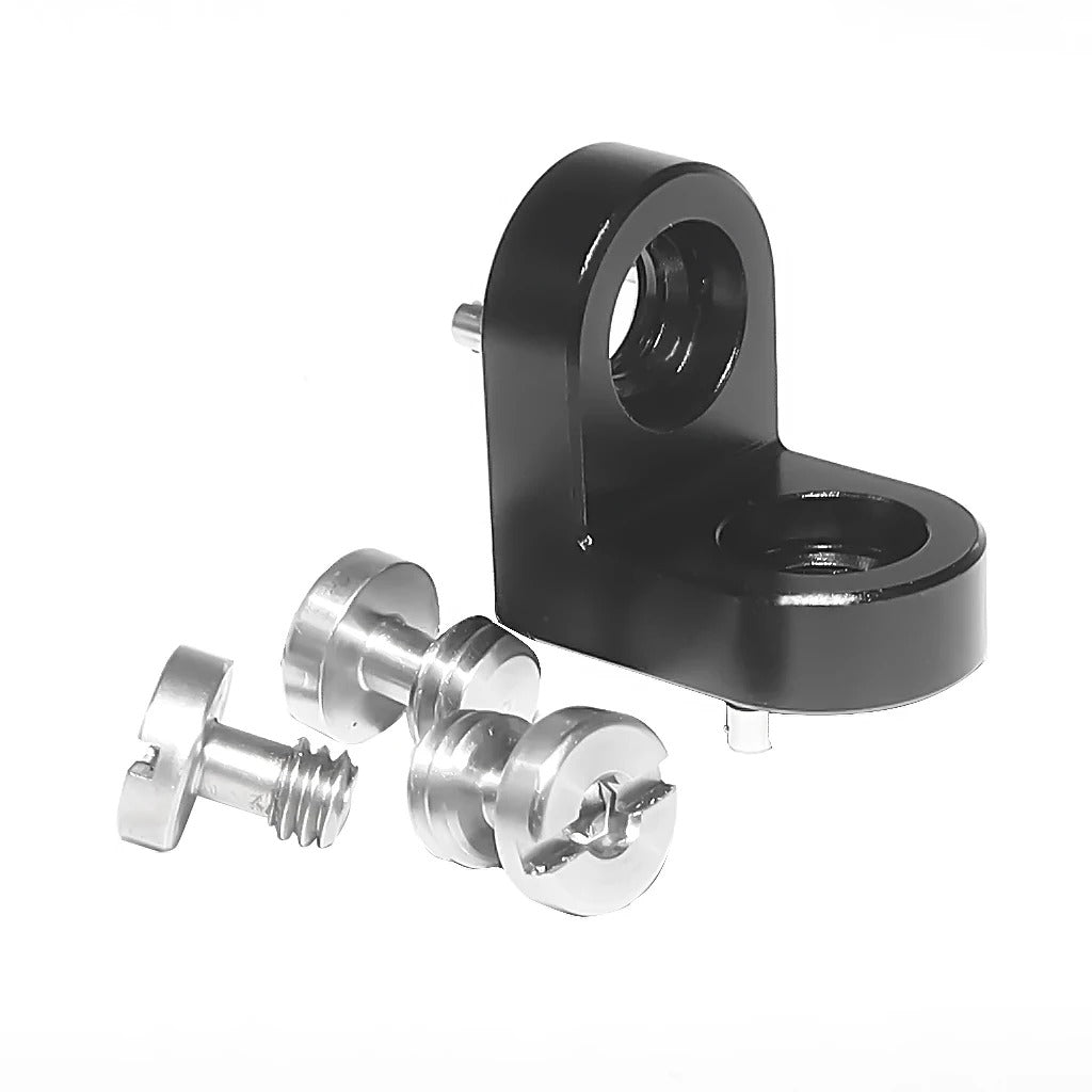Right angle bracket with 1/4" and 3/8" Screws