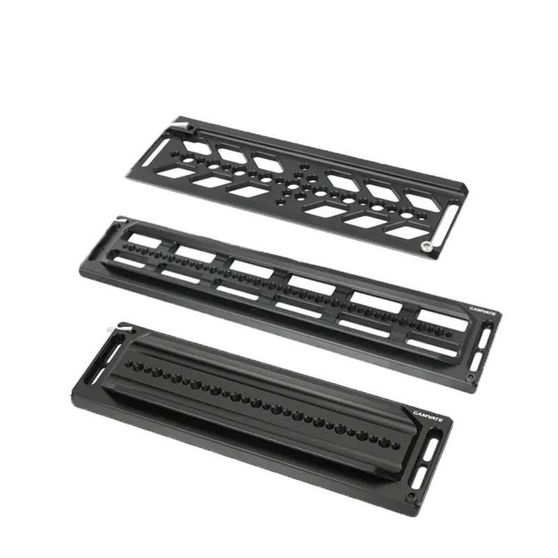 CAMVATE Bottom Dovetail Plate 8" /18"/12" Quick Release Baseplate ARRI compatible