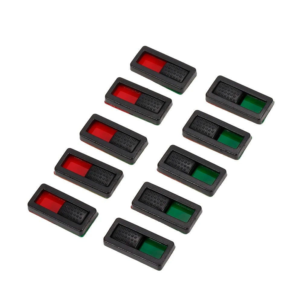 Charged/Uncharged Battery Marker - 10 Pack