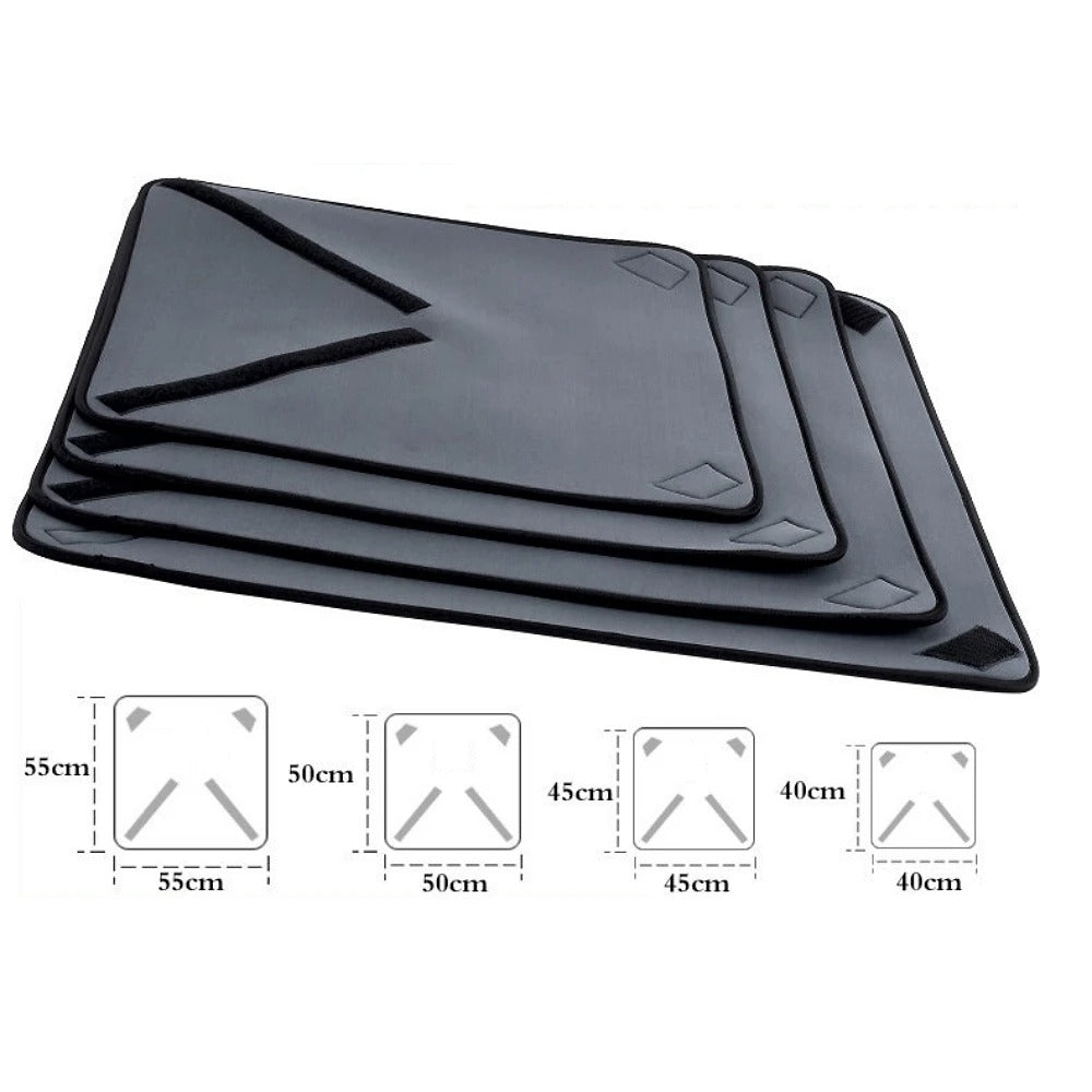 Neoprene Folding Velcro Pouch