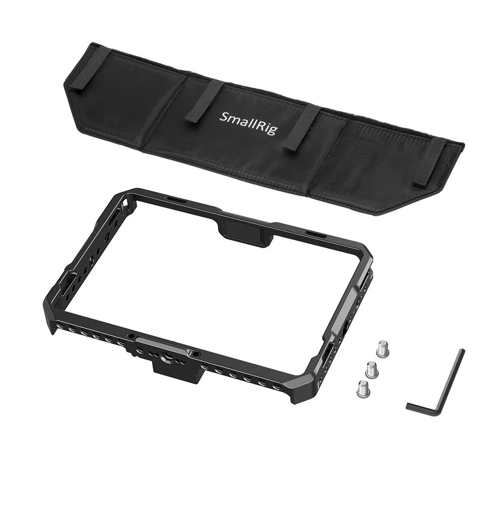 Small Rig 7-Inch Monitor Cage With Sunhood