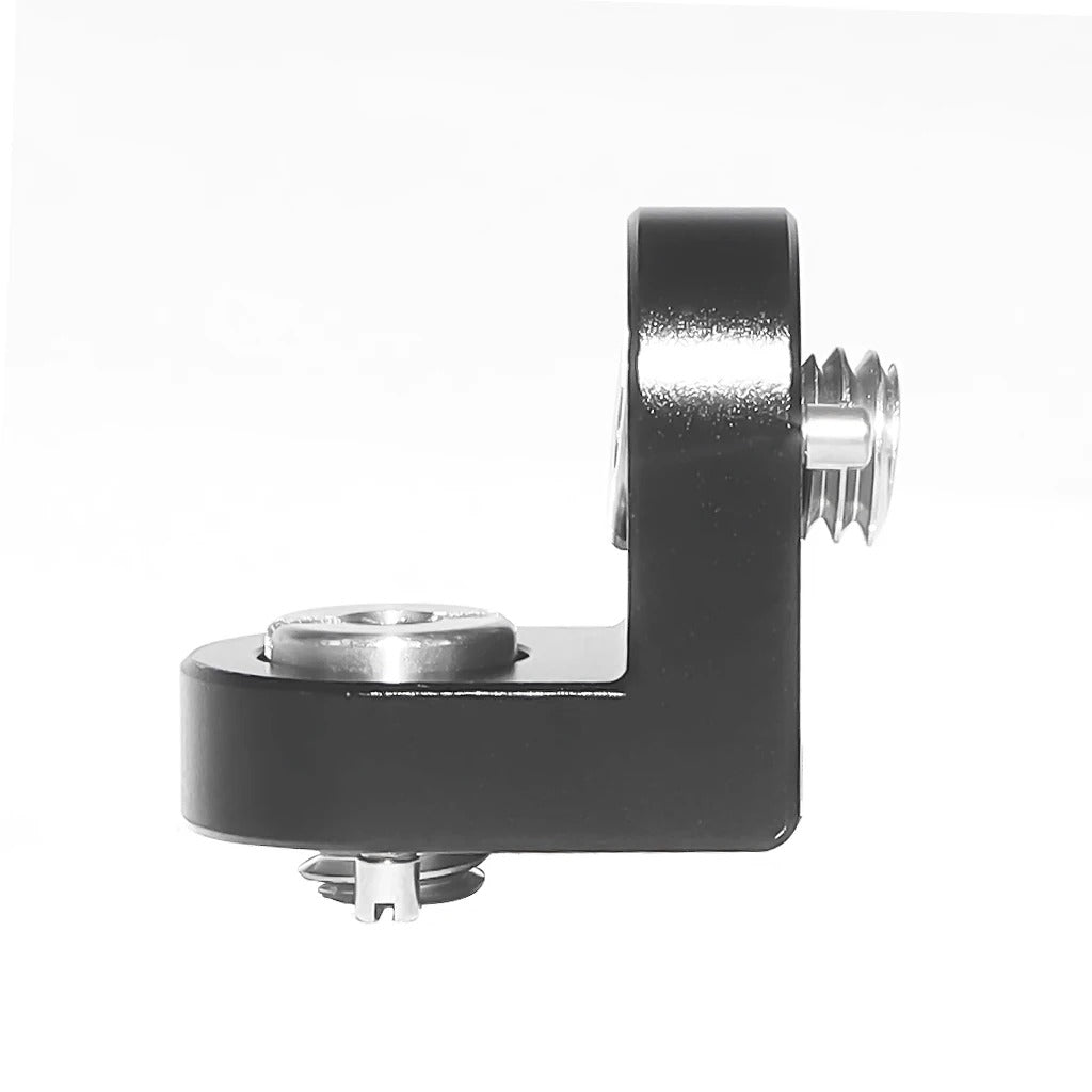 Right angle bracket with 1/4" and 3/8" Screws