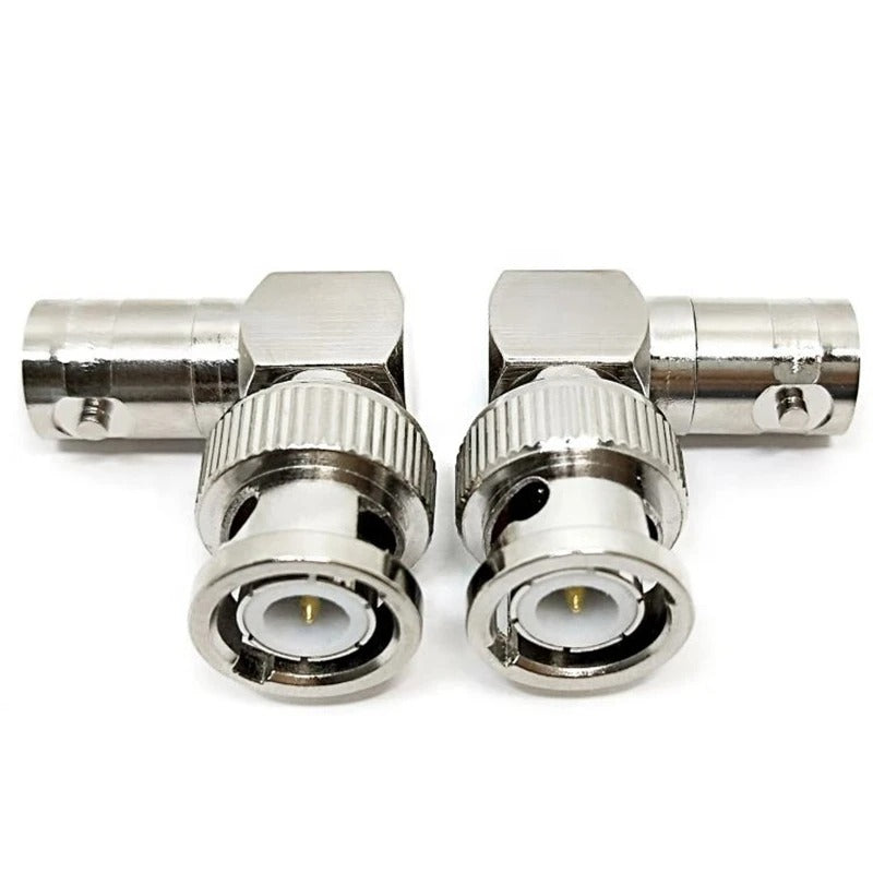 BNC Male to Female 90 Degree Angle Joiner Set Of 2