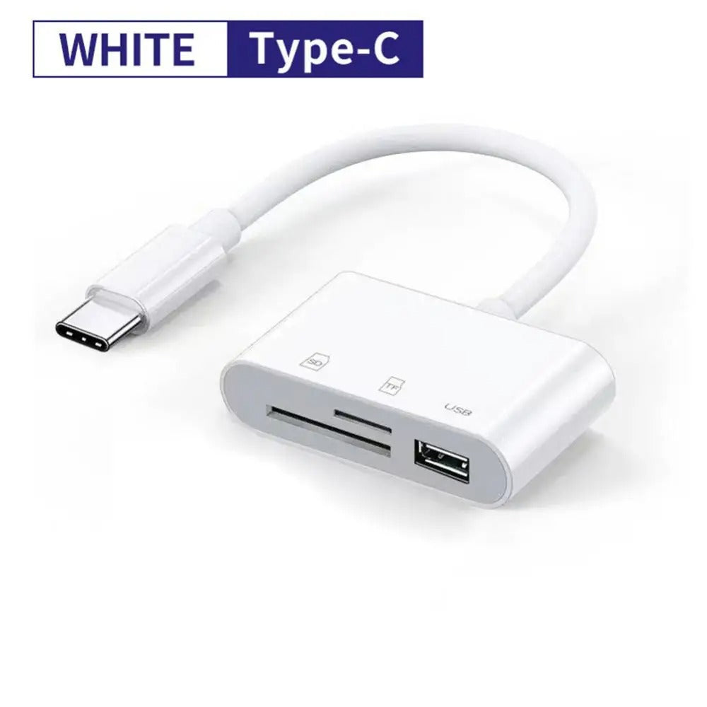 SD/Micro/USB Reader to USB Type C