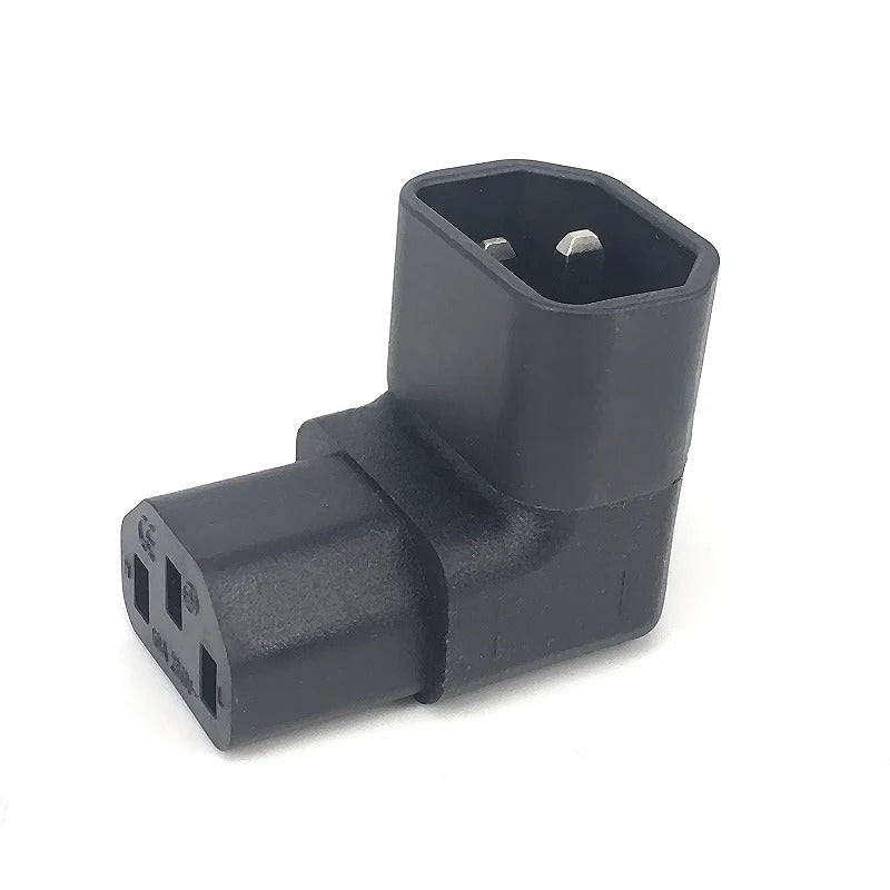 Power 3pin Male to Female Angle Adapters