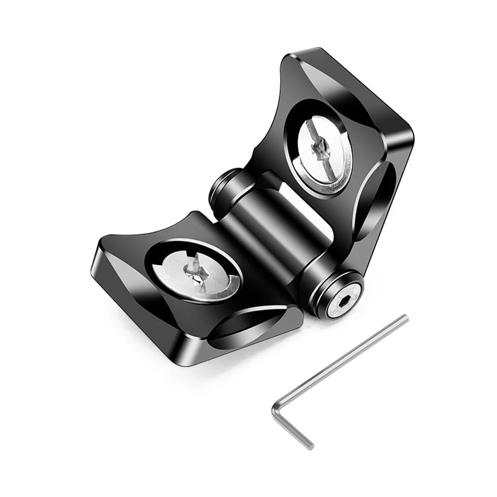 Adjustable 90 to 180 degree right angle bracket