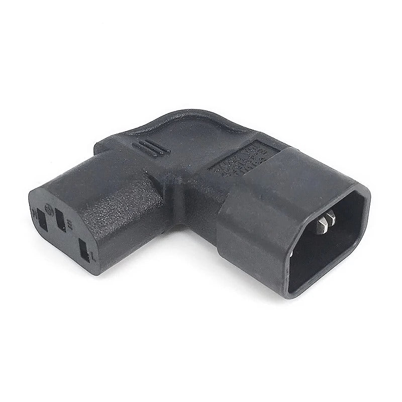 Power 3pin Male to Female Angle Adapters