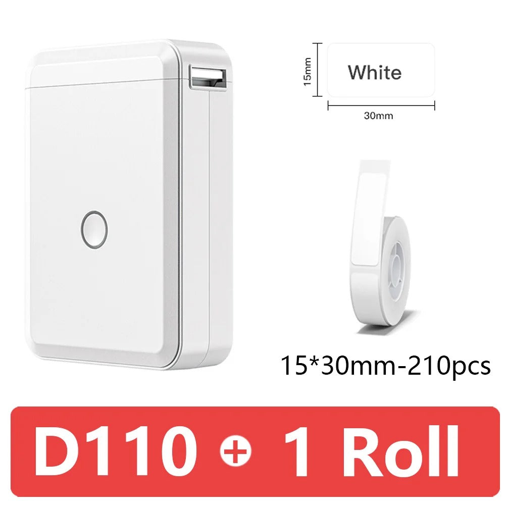 Mini Label Maker - Niimbot D110 Mini