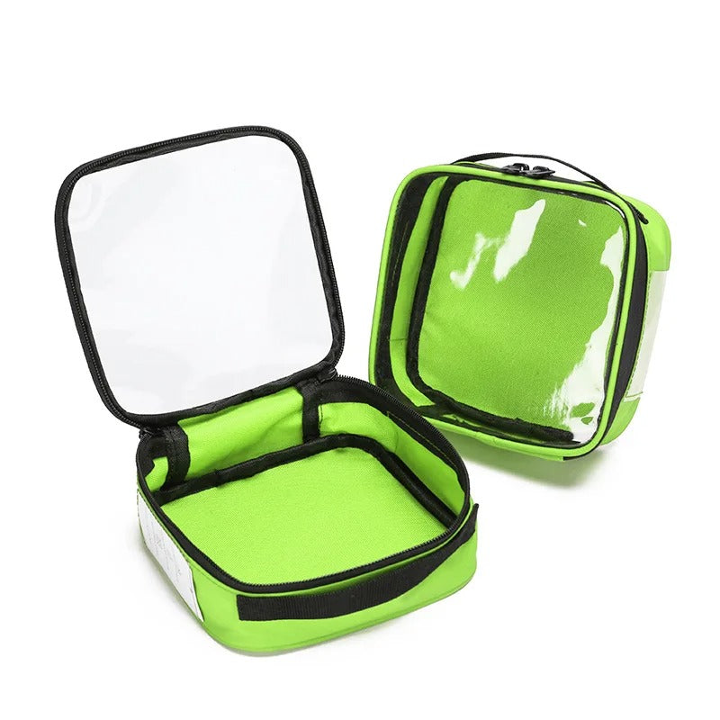 Premium Water Proof Clear Zip Organiser Cell Square