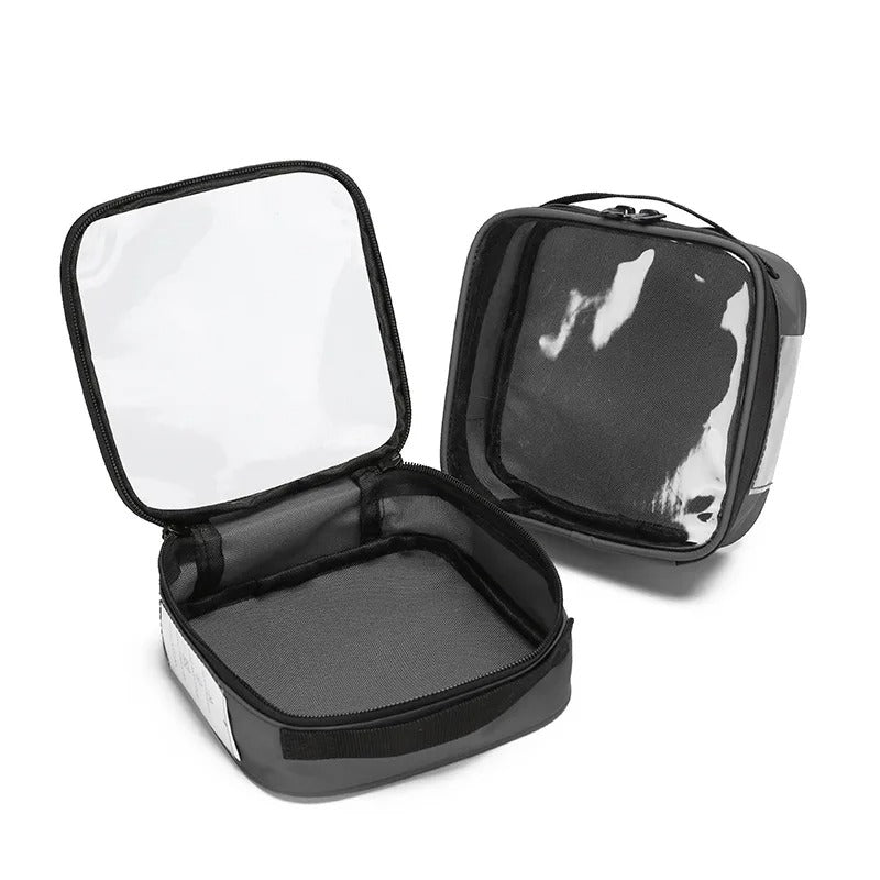 Premium Water Proof Clear Zip Organiser Cell Square