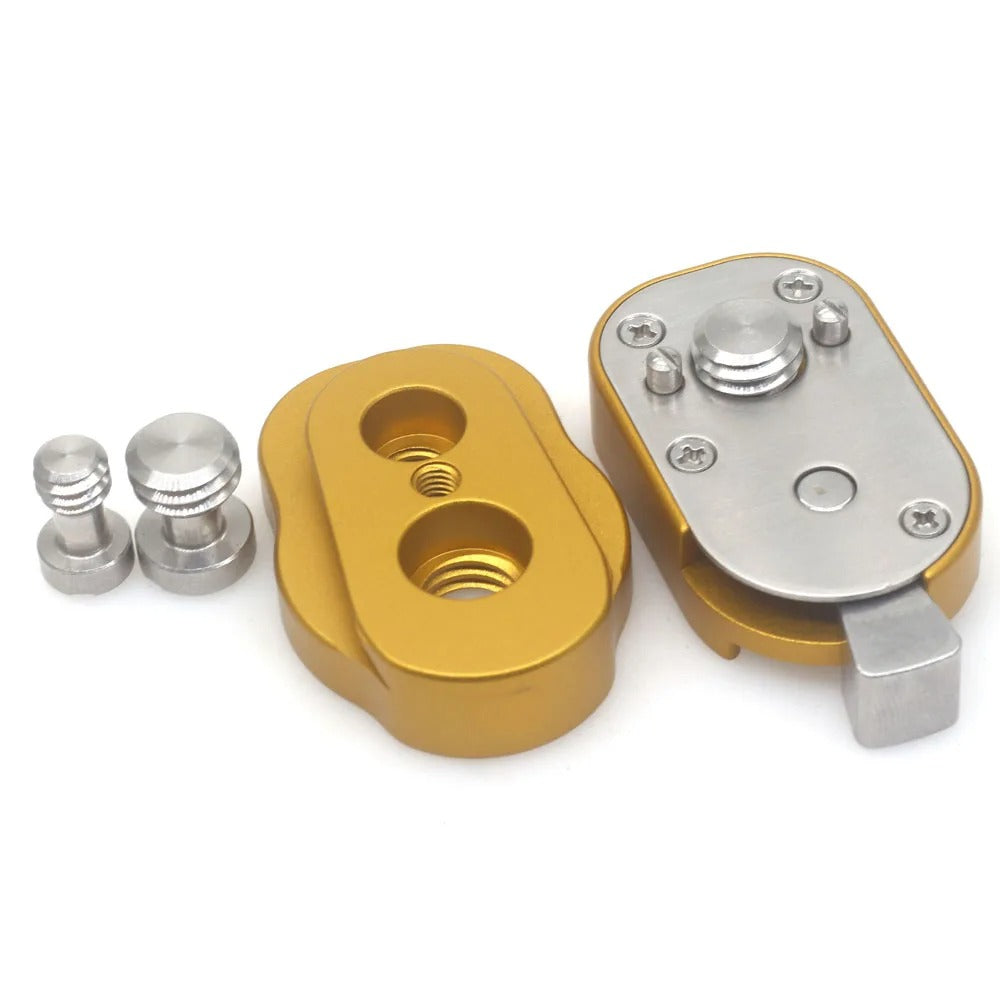 Quick Release Plate - 1/4" and 3/8" Screws
