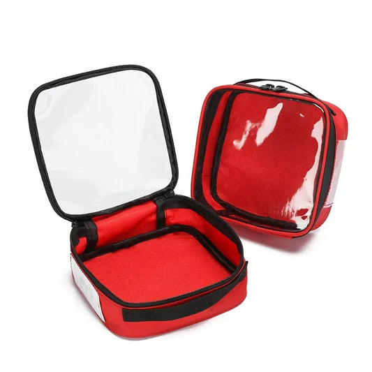 Premium Water Proof Clear Zip Organiser Cell Square