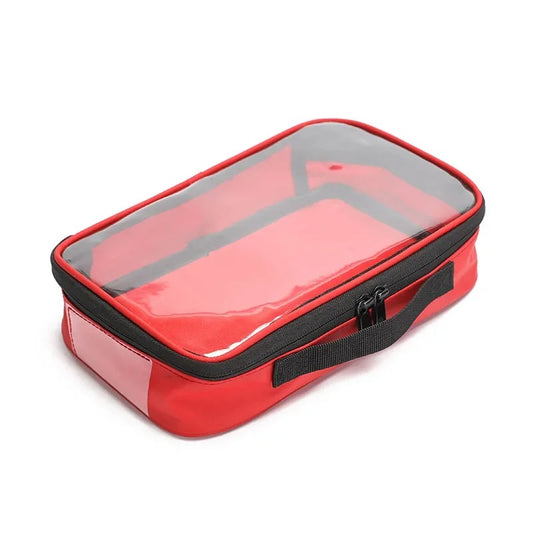 Premium Water Proof Clear Zip Organiser Cell Large